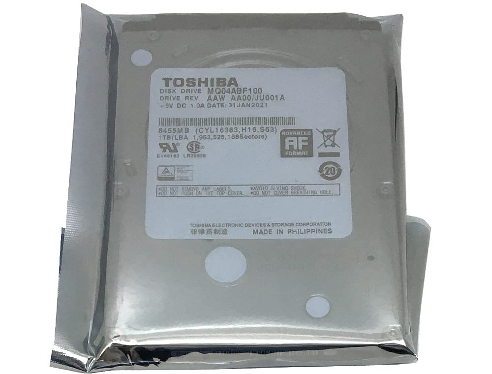 Toshiba MQ04ABF100 1TB 5400RPM 128MB SATA 6Gb/s 2.5